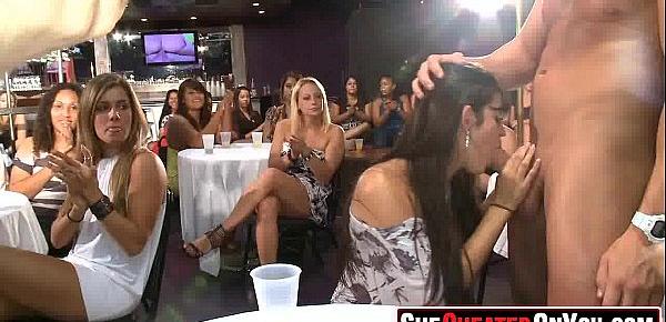  15 Slutty girls sucking cock at sex party29